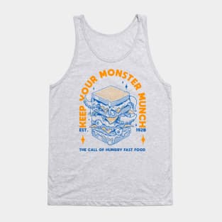 Monster Burguer Tank Top